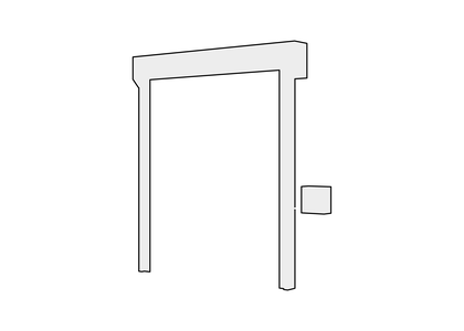 Cleanline Series CL01 hygienic rapid door