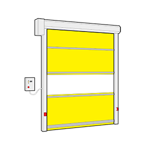 Yellow curtain ES01