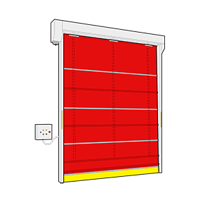 Red curtain FR01