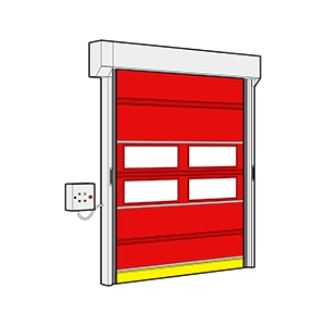 Red curtain PE01