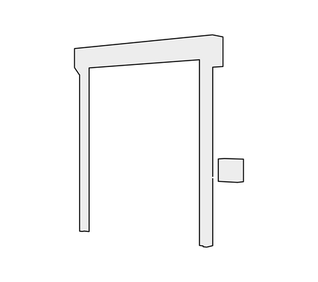 NBE Performance PE01 rapid roller door animation