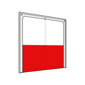 Red PVC Swing
