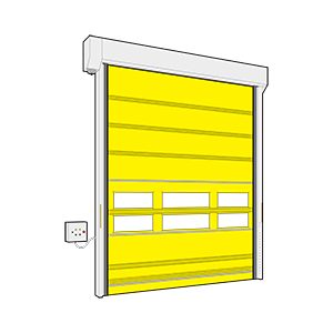 Yellow curtain SP01