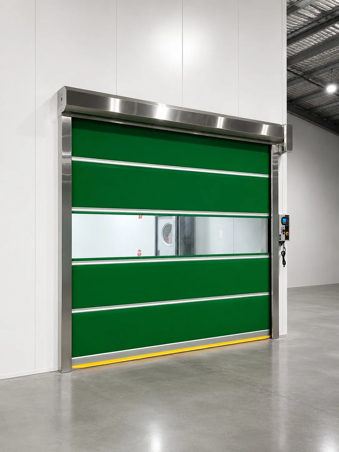 Essential ES01 green door application