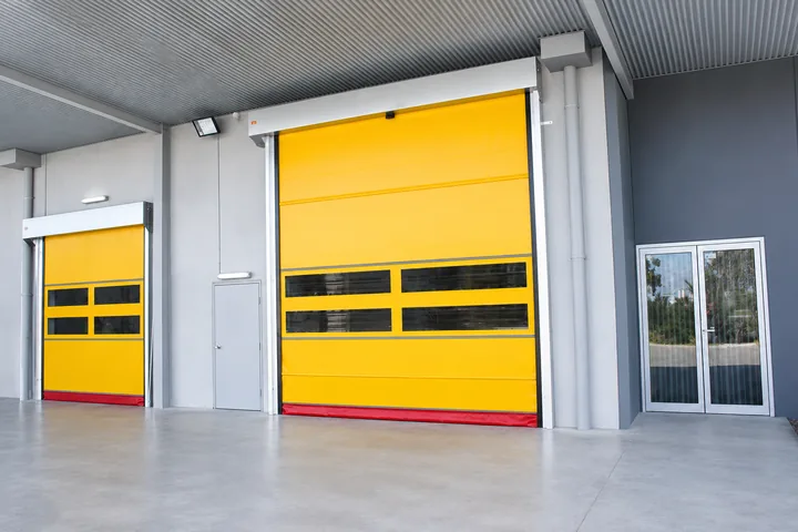 Warehouse rapid door application