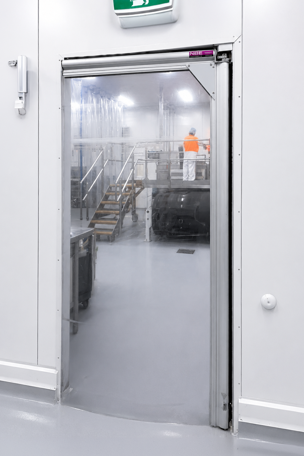 PVC swing panel