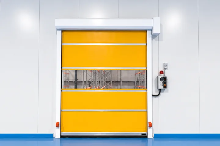 Economical rapid door for general industrial access